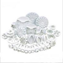 10 33-piece baking tool sets, fondant tools, cake molds, biscuit molds, wholesale by manufacturers white