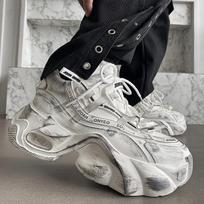 Tėčio batai vyriški retro nauji rudens kvėpuojantys laisvalaikio sportiniai batai sub-trendy prekės ženklo storapadžiai paaukštinantys vyriški batai 42 black
