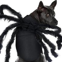 Šuns Arachnidų Kostiumas Apsirengti Helovinas Augintinis Gyvūnas Minkštas Kostiumas Vorai Palto Tema Cosplay Aksesuarai XL black