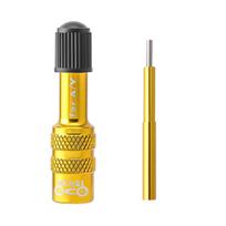 Bike Air Front Fork Valve Adapter Tool Extension Valve Converter Extender for MTB Downhill Bicycle
