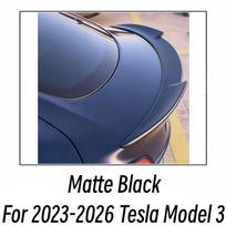2023-2026 Performance Version Spoiler For Tesla Model 3 Highland Rear Trunk Lid ABS Carbon Spoiler Wings Car Accessories Part