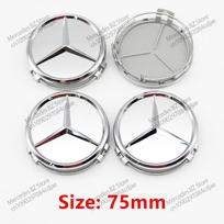 56mm 60mm 75mm Car Wheel Center Hub Cap Emblem For Mercedes Benz W204 W205 W212 W213 W221 W177 W246 GLA GLC CLA A Accessories