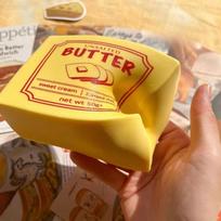 Squishy Simulated Butter Block Squeeze Toy Soft Stress Relief Slow Rising Sensory Fidget Slow Rebound Gentle Squeezing Pinch