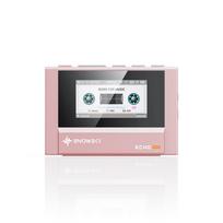 SnowSky/FiiO Echo Mini HiFi Bluetooth MP3 grynos muzikos grotuvas, 15 valandų atkūrimas, 3,5 mm/4,4 mm ausinių išvestis rožinė