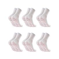 6 poros savaime kaistančių kojinių Šildomos žieminės šildomos kojinės Šiltos žieminės kojinės 6 pairs balta