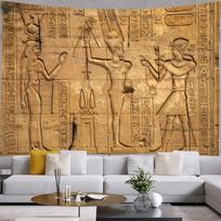Senovės Egipto gobelenai Pakabinami sieniniai hieroglifiniai raižiniai Boho kambario dekoravimo priedai Egipto sieniniai gobelenai Estetika 150x100cm
