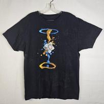 Retro Gaming Graphic Tee Portal Valve 2012 Promo Black Men’s Large Unisex T-Shirt M gray