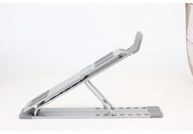 RGB Illuminated Aluminum Laptop Dock & Cooling Stand white