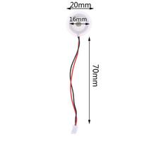 5PCS 16mm Atomizer Film Plate 5Pcs Moisturizing Humidifier Mist Maker Transducer Replacement Accessories for DIY white