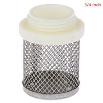 Nerūdijančio plieno tinklelio filtras Sodo drėkinimo vandens siurblys Žarnos apsauga Tinklelio filtras 1/2 inch white
