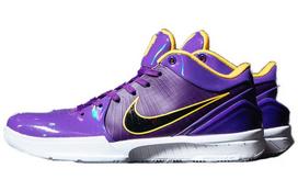 Nike Kobe 4 Protro 'Undefeated Los Angeles Lakers' CQ3869-500 44.5 purple