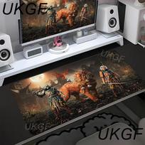Kompiuterinių žaidimų pelės kilimėlis Assassins Creed pelės kilimėlis Biuro XXL stalo kilimėlis Kvėpuojantis audinys Neslystantis guminis stalo greičio stalo kilimėliai 30cmx80cm