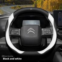 Citroen C4X C5X C3 C5 Aircross e-Berlingo C4 2021 2022 2023 Nappa Odos Automobilio Vairo Dangtelis Auto Interjero Aksesuarai black