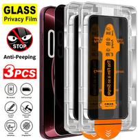 Anti Spy Tempered Glass with Installation Privacy Screen Protectors Private Film for IPhone 17 Air 17Pro Max 18 Pro Max for iPhone 17Air juoda