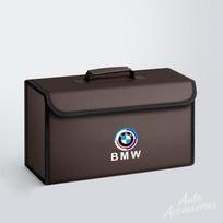 Automobilio bagažinės laikymo dėžė Anglies pluošto sulankstoma laikymo dėklas Priedas BMW X1 X2 X3 X5 X6 X7 F20 F15 F16 F48 G20 G30 M1 lipdukas gray