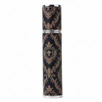 Refillable Fragrance Atomizer Leather Mini Perfume Bottle  for Travel Cosmetic Dispenser 5 black