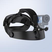 Adjustable Head Strap Mount for DJI Action 6/5Pro/4/3, Osmo Nano/360, Insta360 X5, Phone - POV Camera Holder for Outdoor Sports Wakeboarding juoda