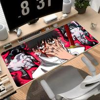 Yuta Okkotsu JJujutsu Kaisen Mouse Pad Mousepad Laptop Office Deskmat Large Black Gamer NonSlip Keyboard Rubber Mause Pad 800x300x2mm white