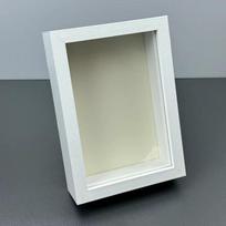 3D tuščiaviduris nuotraukų rėmelis su džiovintomis gėlėmis ir šviečiančiu dizainu - Rankų darbo drugelio preparatas Sienos/Stalo dekoras (6-8 colių) Inner diameter 6 inches (10.1*15.2cm)