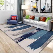 Carpet Living Room Bedroom Bedside Carpet Home Room Tea Table Floor Mat Large Area 80 * 120cm gray