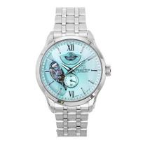 Orient Star Contemporary Limited Edition Atviras širdies dizainas Mėtų žalumos Automatinis RE-AV0B11E 100M Vyriškas laikrodis mėtų žalios spalvos