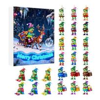 Seasonal Advent Calendar Resist Frog Design 24-Day Countdown Festive Family Activity Calendar Festive Atmosphere Enhancer A blue