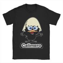 Vyriški Moteriški Grafiškai Spausdinti Calimero Juodas Viščiukas Marškinėliai T-shirt 100% Medvilnė Marškinėliai Drabužiai 4XL beige