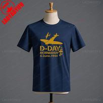 Da Day Normandy T Shirt Lest We Forget T Shirt Remembrance Day Veterans Army Memorial TShirt Men Women Unisex Cotton Tee Tops 3XL black