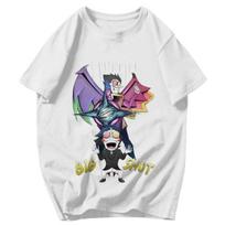 Men T Shirt Deltarune Spamton Neo BIG SHOT Cotton Y2K Graphic Quality Unisex Tops T Shirts S white