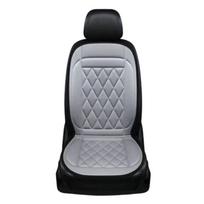 Breathable Rapid Heating Automotive Seat Cushion Pad 12V Soft Cotton Materials Nonslip Base For Cold Weather Commuting blue