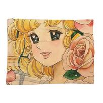 Candy Candy Anime Manga Antklodės Minkšta Šilta Flanelinė Mėtoma Antklodė Patalynė Lovai Svetainei Iškylai Kelionėms Namams Sofai Size: 75*100cm, Weight: 230 GSM beige