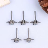 Micro 2 Phase Stepper Motor 6mm 4 Wire Adjustable Long Shaft For Optical Instrument Motorized Adjustment