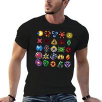 All 25 Twilight Imperium Factions Square Arrangeunisext Tshirt Casual Basic Street Style Tshirt 3XL black