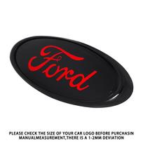 Automobilio priekinės grotelės, galinės bagažinės emblema, lipdukas, dekoracija Ford Focus Mk2 MK3 MK7 MK4 Fiesta Ranger Mustang Kuga GTD red