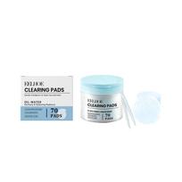 Salicylic Acid Toner Pads Daily Hydrating Gentle Cleansing Face Skin Care 1set white