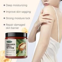 Shea Butter Cream Daily Moisturizing Care For Body Skin Hydrating And Moisturizing Body Care Cream one size beige
