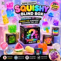 30 Styles Needoh Surprise Box Squishy Toys Soft Squeeze Fidget Stress Relief Sensory Anti Anxiety Adhd Toys Kids Party Favors