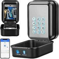 Išmanioji raktų dėžutė su užraktu, valdoma TTLock programėle, atrakinama Bluetooth ir PIN kodu Grey-G22 white