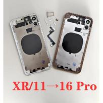 DIY Back Shell For 11 Like 16 Pro Back Cover Housing XR Retrofit 16 Pro Back Housing For iPhone XR Up To 16 Pro 11 Like 15 Pro 11 to 16 Pro balta