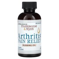 Frankincense & Myrrh, Arthritis Pain Relief Rubbing Oil, 2 fl oz (59 ml) black