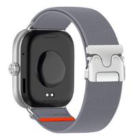 Nylon Magnetic Sport Straps For Redmi watch 4 5 6 watchband Bracelet correa For Xiaomi Band 8pro 9pro active band Accessories Redmi 4 5 6 black