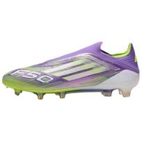 Adidas F50 ELITE FG Kietos dangos Natūralios žolės Atsparūs dilimui Futbolo bateliai Vyriški Violetiniai Žali JH7628 45⅓ žalia