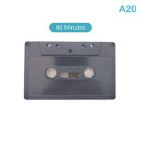 Innovative New Standard Cassette Color Blank Tape Player With 45/90 Minutes Magnetic Audio Tape For Speech Music Recording A20 gray