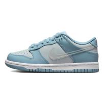 Nike Dunk Low Grade School 'Aura Clear' (Unisex) Aura / Clear / Worn Blue / White Kids' Skateboarding Shoes DH9765 401 35.5 gray