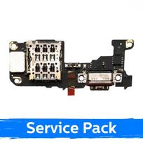 Krovimo lizdas skirtas Xiaomi 15T Pro (+SIM reader) su lanksčiąja jungtimi / plata (Service Pack)