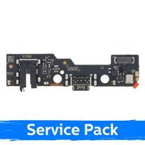 Krovimo lizdas skirtas Xiaomi Redmi A5 (+SIM reader) su lanksčiąja jungtimi / plata (Service Pack)