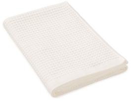 Maruyama Towel Imabari Towel Bath Smooth Waffle 70 x 130 cm Towel, Weave, Quick-Drying, Thin, White, Approx. balta