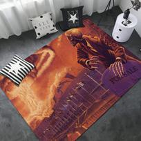Heavy Metal Rock Roll Music Megadeths Door Mat Washable Non-Slip Living Room Sofa Chairs Area Mat Kitchen Toilet Rug 40x60cm brown