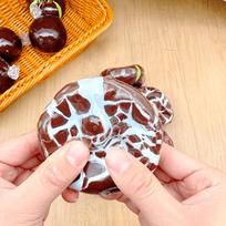 Crunchy Handmade Squishy Ball, Mint Dark Chocolate Soft Wax Squishy Toy, Crispy Stress Relief Squishies, Party Favors