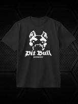 Vokietija Pitbulis Marškinėliai, Juodi, Medvilniniai, Vienspalviai 2XL white